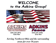Tablet Screenshot of adkins-group.com